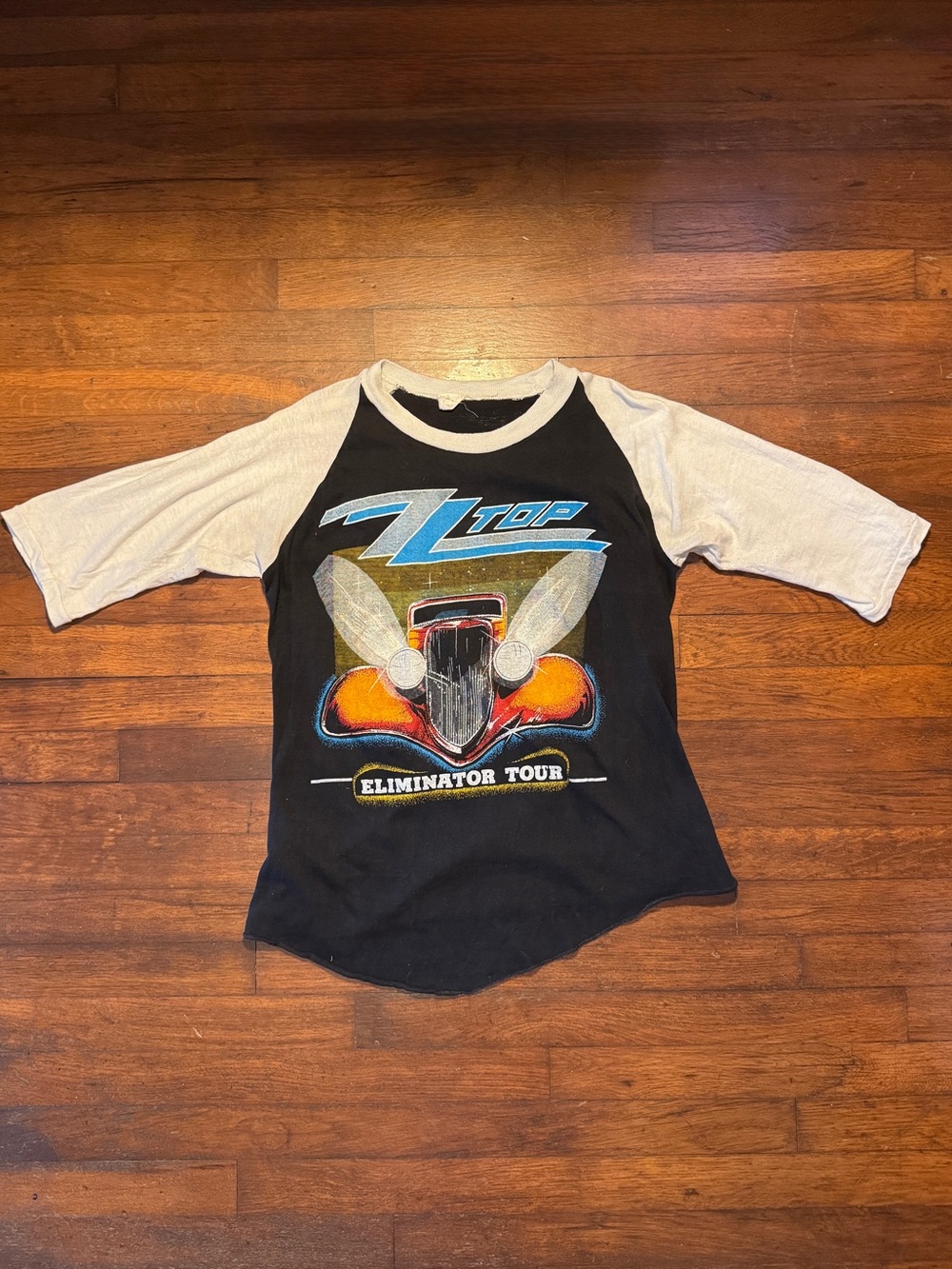 Vintage 1983 ZZ Top Eliminator Tour Tee